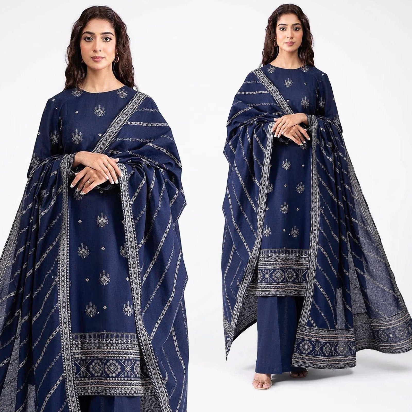Kayseria Lawn 3PC Embroidered-710