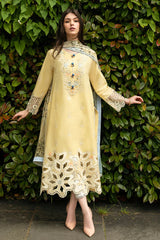 Lawn-3PC Embroidered with Digital printed Dupatta-1143