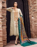 Lawn-3PC Embroidered With Digital Printed Dupatta-1145