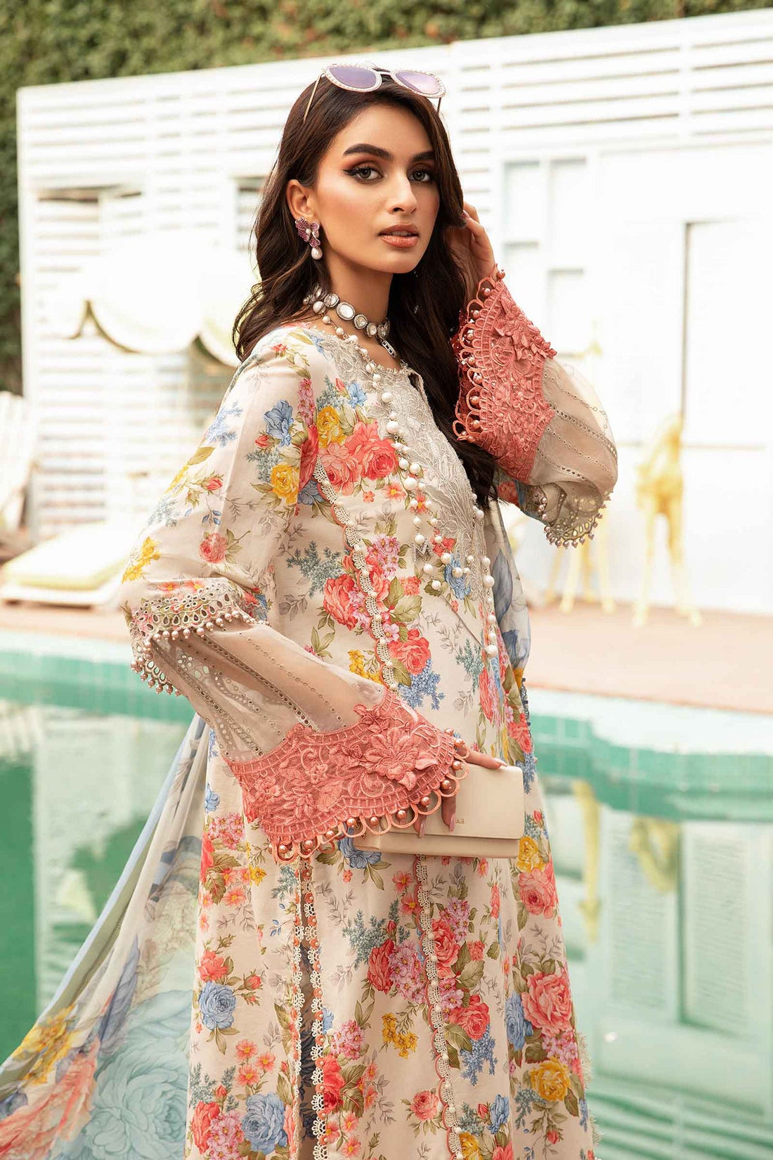 MARIA B KHADDAR 3PC WITH KHADDAR PRINTED SHIRT & TROUSER-913