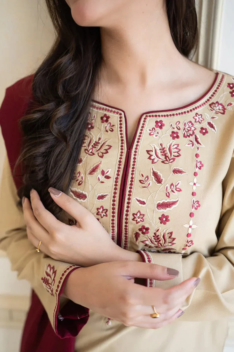 Lawn 3PC Embroidered-1093