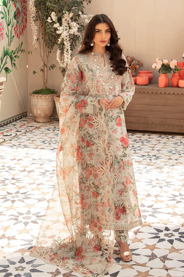 MARIA B KHADDAR 3PC WITH KHADDAR PRINTED SHIRT & TROUSER-911