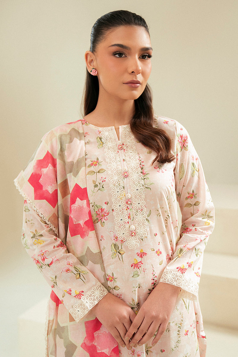 KHADDAR 3PC WITH KHADDAR PRINTED SHIRT & TROUSER-904