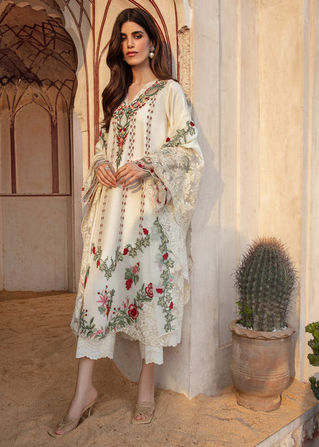 Luxury Lawn 3PC Embroidered-327