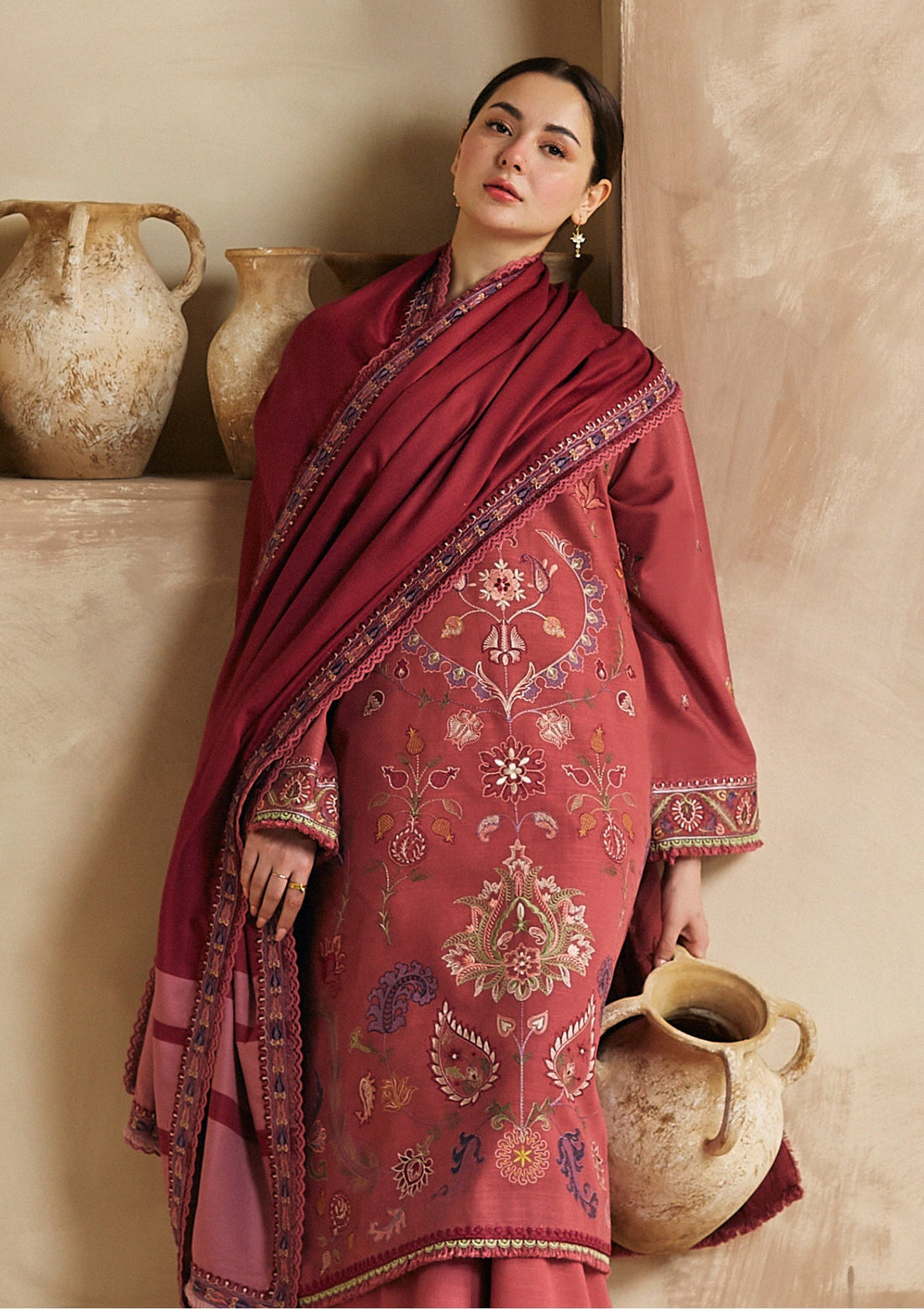 Lawn-3PC Embroidered With Digital Printed Dupatta-1164