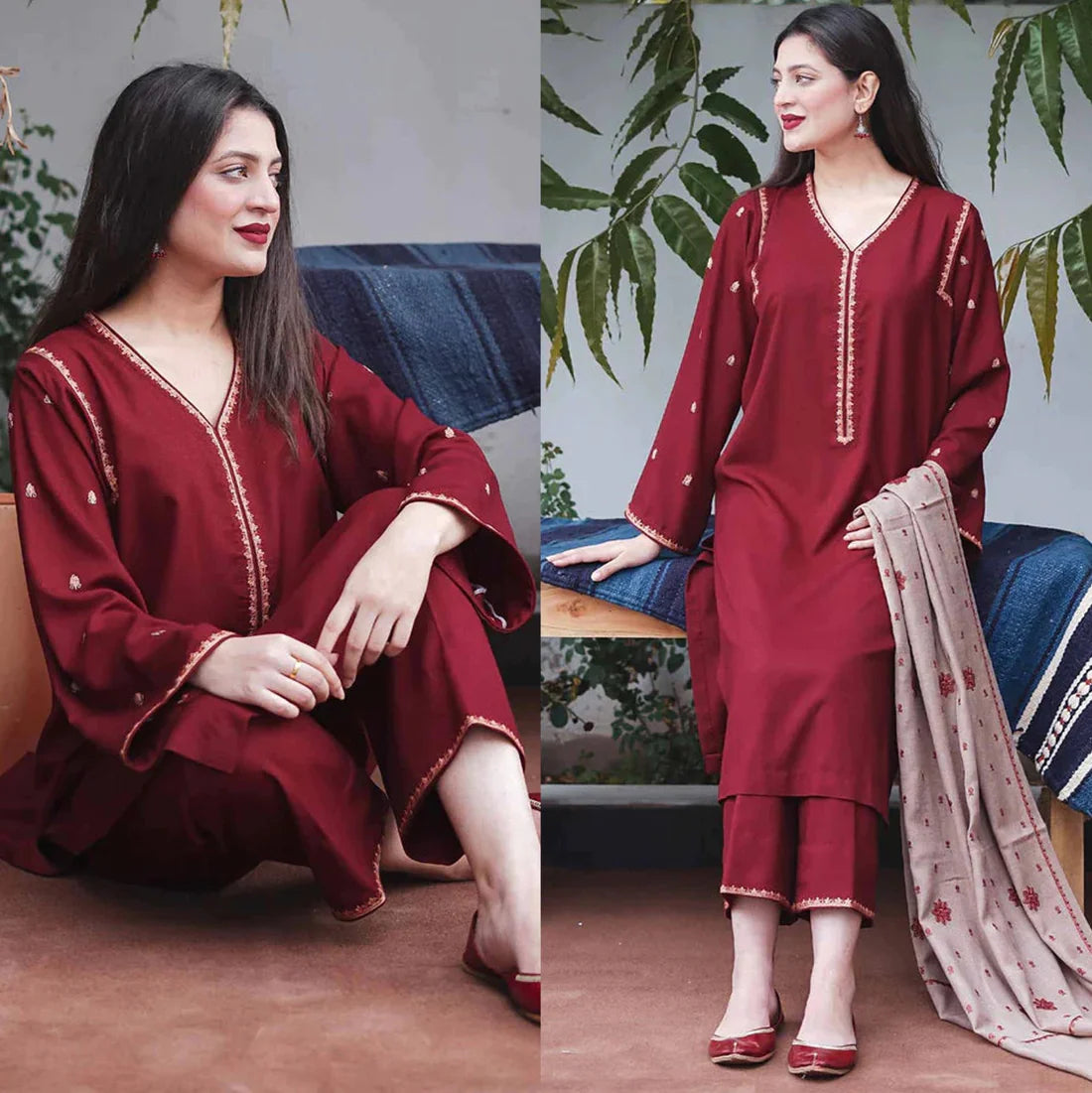 Lawn 3PC Embroidered-1106