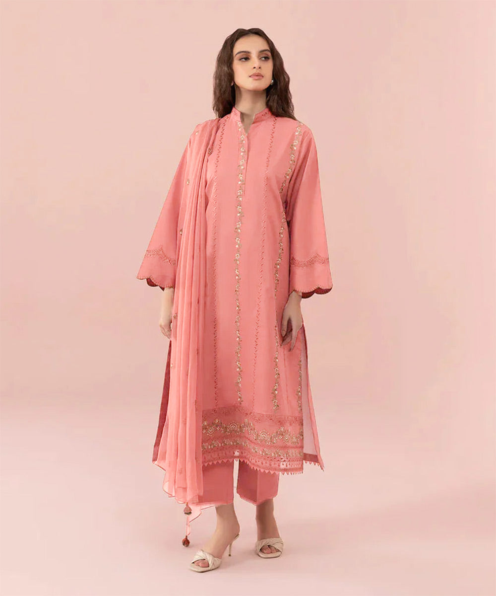 Lawn 3PC Embroidered-1065